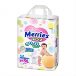 Bỉm quần cho bé Merries M58 Nhật Bản